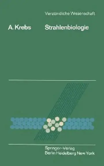 Cover of Strahlenbiologie