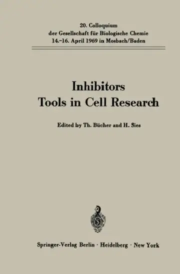 Cover of Inhibitors Tools in Cell Research