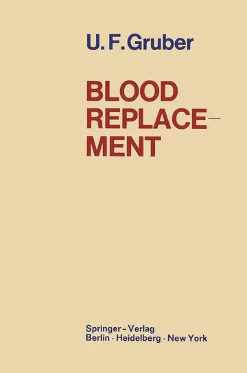 Cover of Blood Replacement