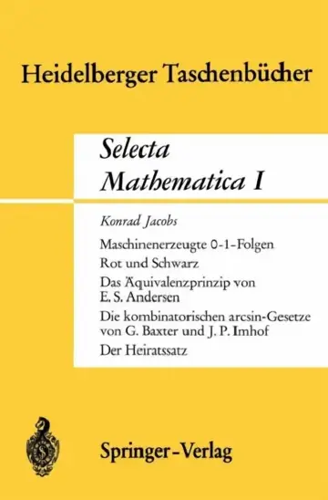 Cover of Selecta Mathematica I