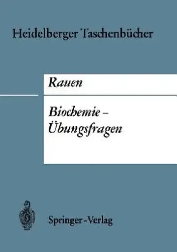 Cover of Biochemie-Übungsfragen