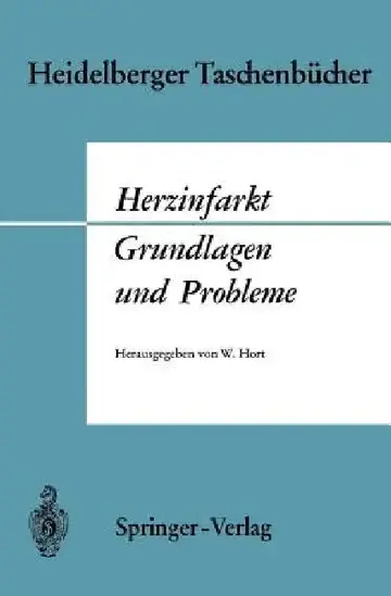 Cover of Herzinfarkt Grundlagen Und Probleme