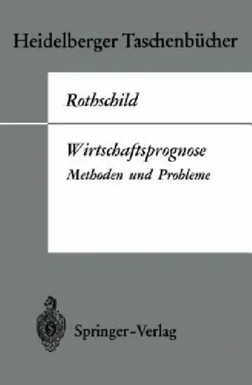 Cover of Wirtschaftsprognose