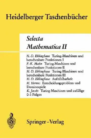 Cover of Selecta Mathematica II