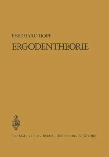 Cover of Ergodentheorie