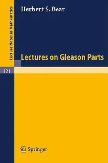 Cover of Lectures on Gleason Parts