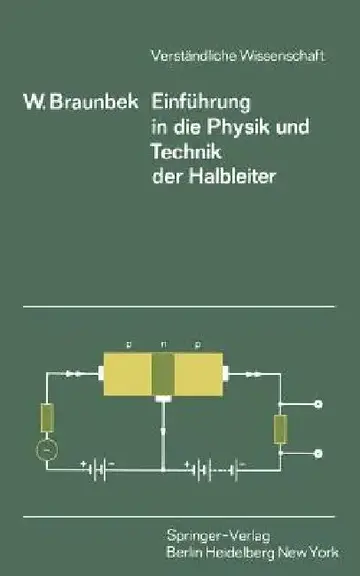 Cover of Einführung in Die Physik Und Technik Der Halbleiter