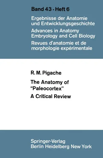 Cover of The Anatomy of “Paleocortex”