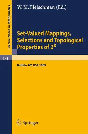 Cover of Set-Valued Mappings, Selections and Topological Properties of 2x