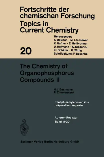 Cover of The Chemistry of Organophosphorus Compounds II