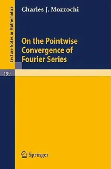 Cover of On the Pointwise Convergence of Fourier Series
