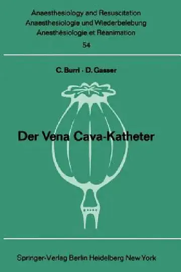 Cover of Der Vena Cava-Katheter
