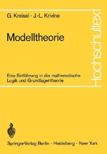 Cover of Modelltheorie