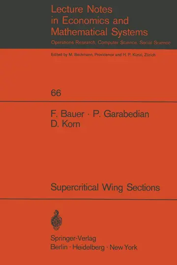 Cover of A Theory of Supercritical Wing Sections, with Computer Programs and Examples