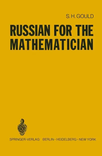 Cover of Russian for the Mathematician