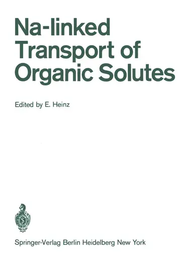 Cover of Na-linked Transport of Organic Solutes