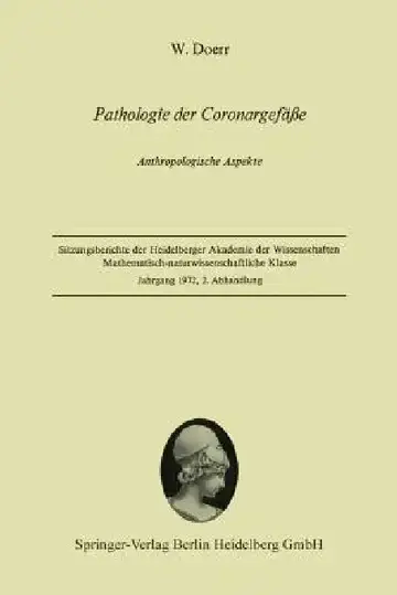 Cover of Pathologie Der Coronargefäße