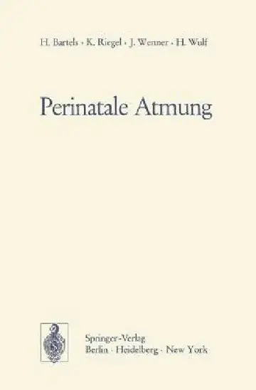 Cover of Perinatale Atmung