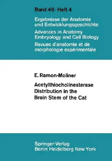 Cover of Acetylthiocholinesterase Distribution in the Brain Stem of the Cat