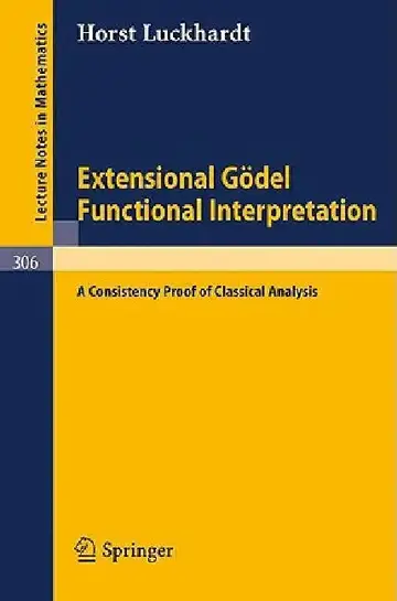 Cover of Extensional Gödel Functional Interpretation