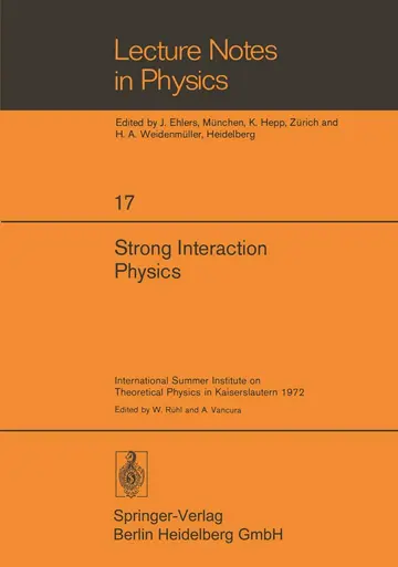 Cover of Strong Interaction Physics