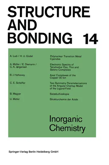 Cover of Inorganic Chemistry