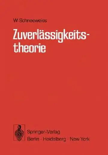 Cover of Zuverlässigkeitstheorie
