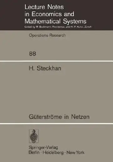 Cover of Güterströme in Netzen