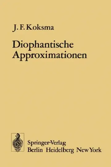 Cover of Diophantische Approximationen