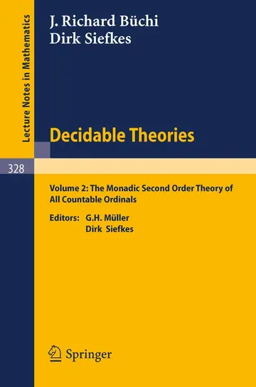 Cover of Decidable Theories