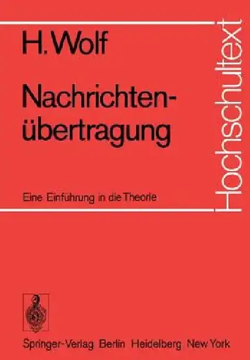 Cover of Nachrichtenübertragung