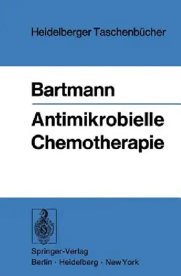 Cover of Antimikrobielle Chemotherapie