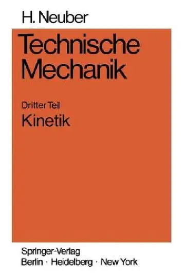 Cover of Technische Mechanik