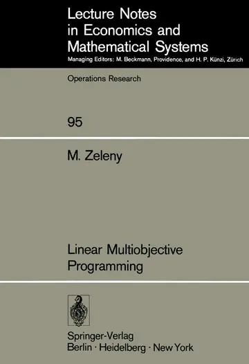 Cover of Linear Multiobjective Programming