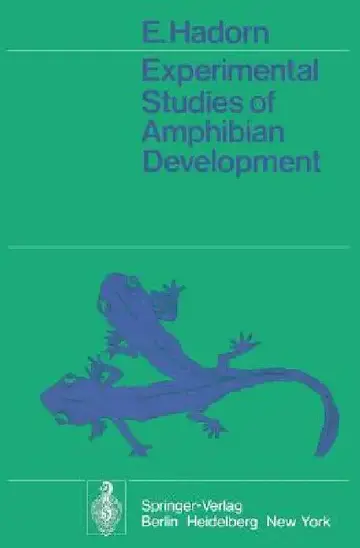 Cover of Experimental Studies of Amphibian Development