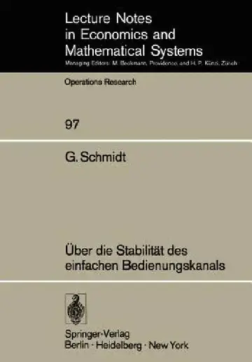 Cover of Über Die Stabilität Des Einfachen Bedienungskanals