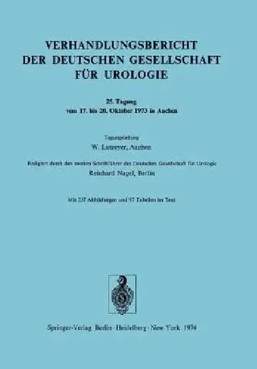 Cover of Tagung Vom 17. Bis 20. Oktober 1973 in Aachen