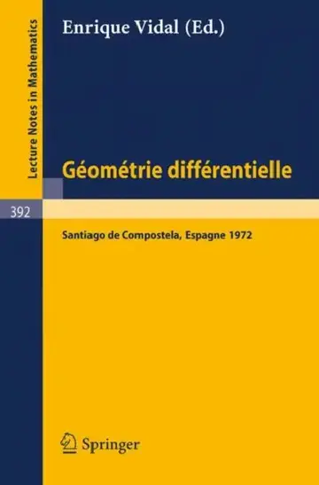 Cover of Geometrie Differentielle
