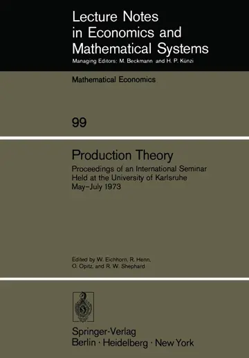 Cover of Production Theory