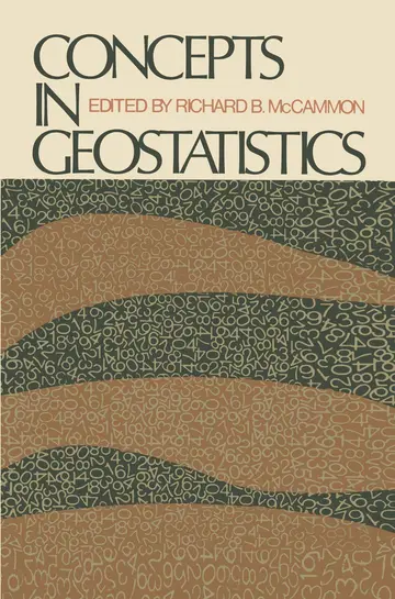 Cover of Concepts in Geostatistics