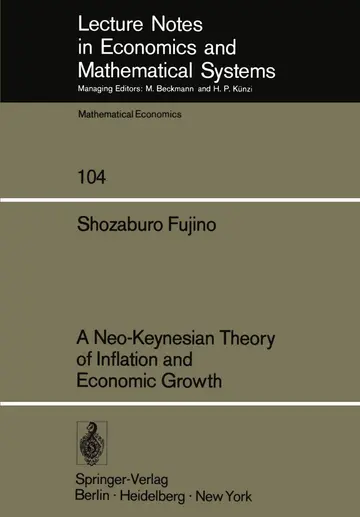 Cover of A Neo-keynesian Theory of Inflation and Economic Growth