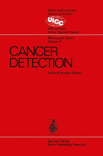 Cover of Cancer Detection