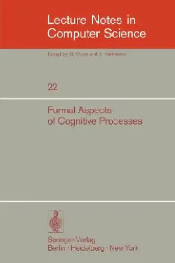 Cover of Formal Aspects of Cognitive Processes