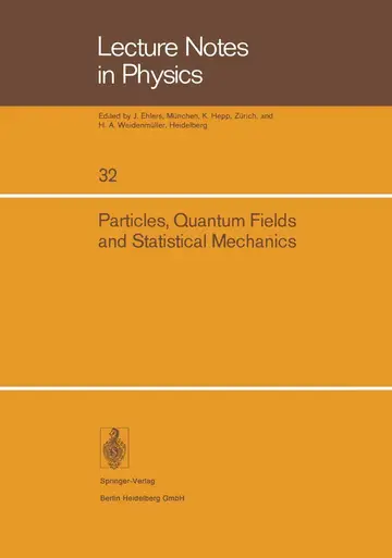Cover of Particles, Quantum Fields and Statistical Mechanics