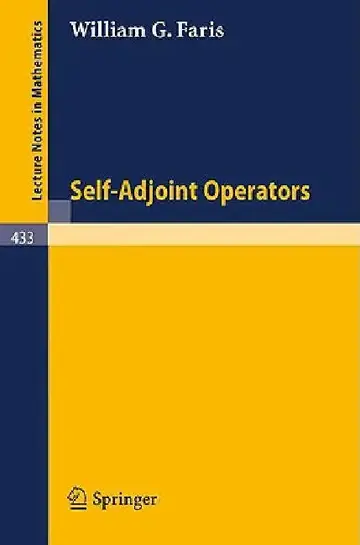Cover of Self-Adjoint Operators