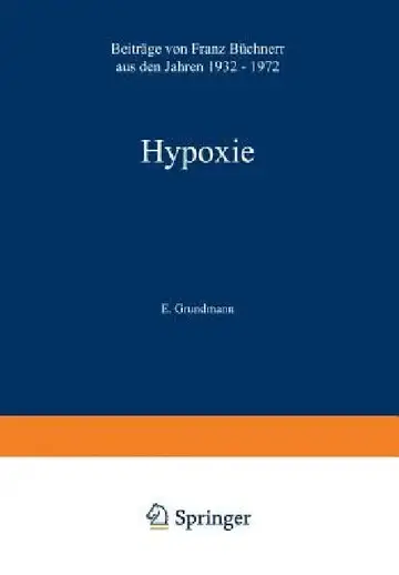 Cover of Hypoxie