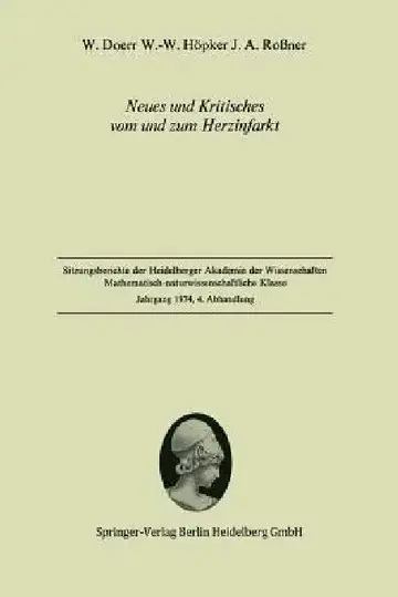 Cover of Neues Und Kritisches Vom Und Zum Herzinfarkt