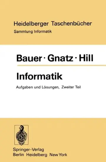 Cover of Informatik