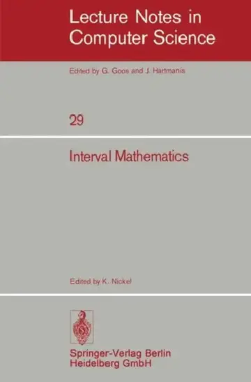 Cover of Interval Mathematics