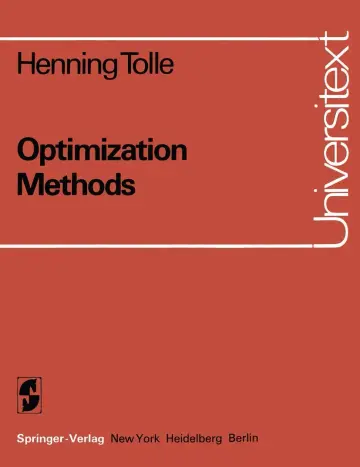 Cover of Optimization Methods